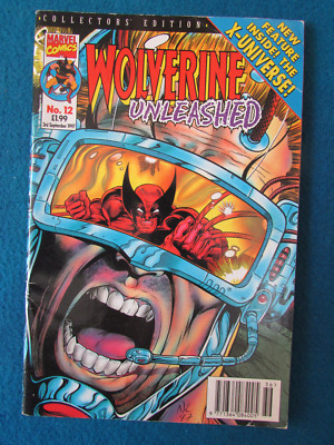 WOLVERINE UNLEASHED Marvel Comic Issue 12 September 1997 X-MEN