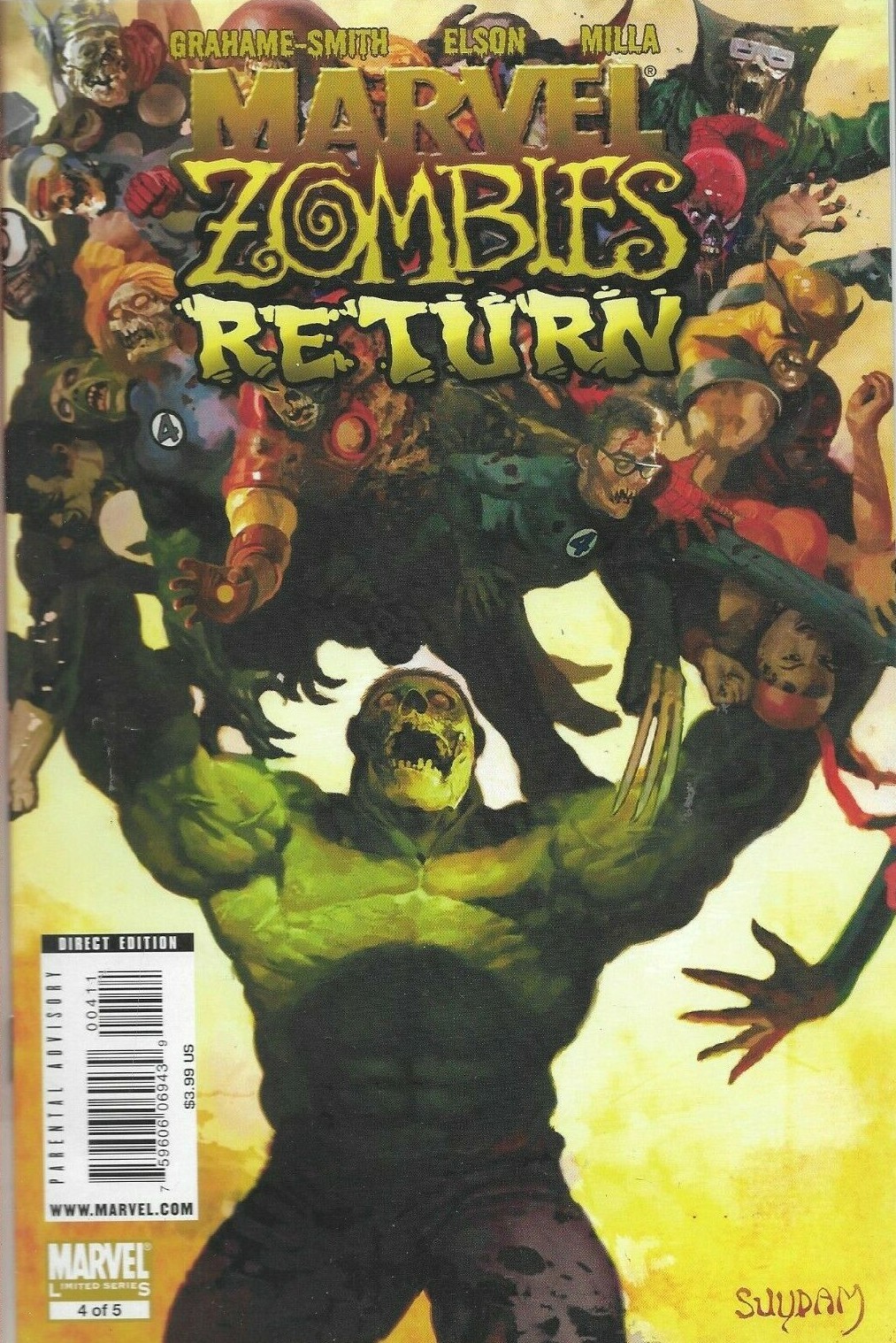 MARVEL ZOMBIES RETURN #4 - Back Issue (S)