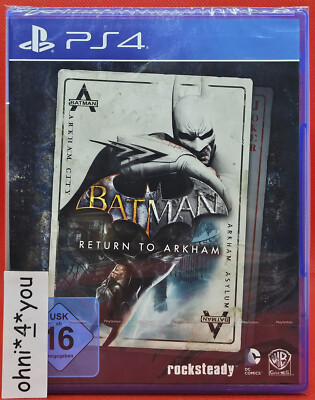 Batman: Return to Arkham PS4 Sony PlayStation 4 Videospiel DE USK *NEU&OVP*