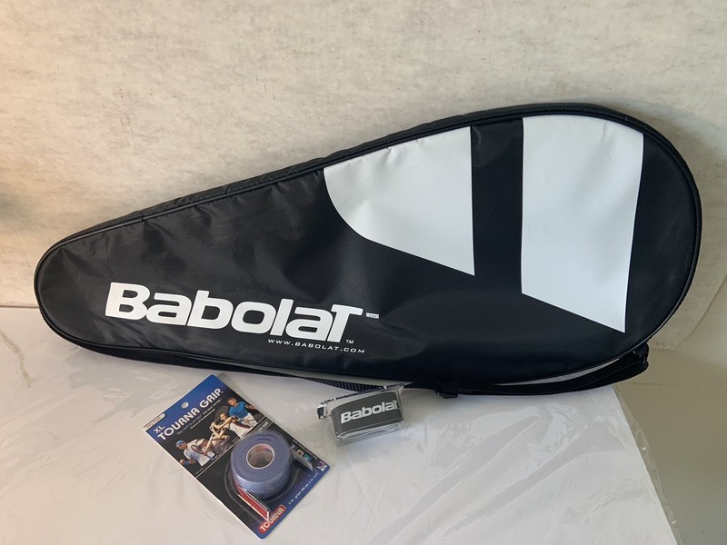 Babolat Tennis Racquet Cover/Tote with Adjustable Shoulder Strap.