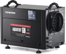 CREWORKS 130 PPD Crawl Space Dehumidifier, Commercial Dehumidifier for Basement