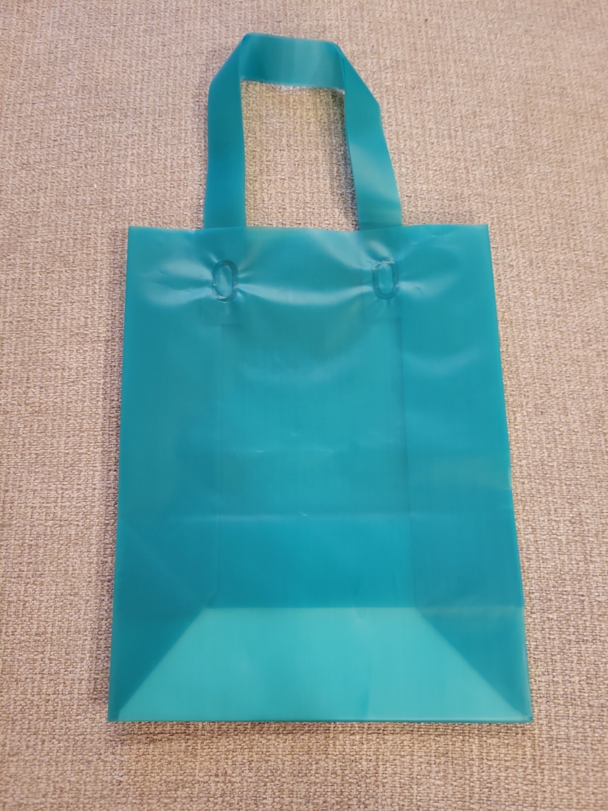 Plastic Gift Bags Flexi Loop Handles 10 20 50 100 Pack Teal Gift Bags