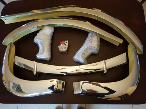 NEU Set Stoßstangen Mercedes Benz SL 300 Bumper Hochglanz Stossstangen - Bild 3 von 6