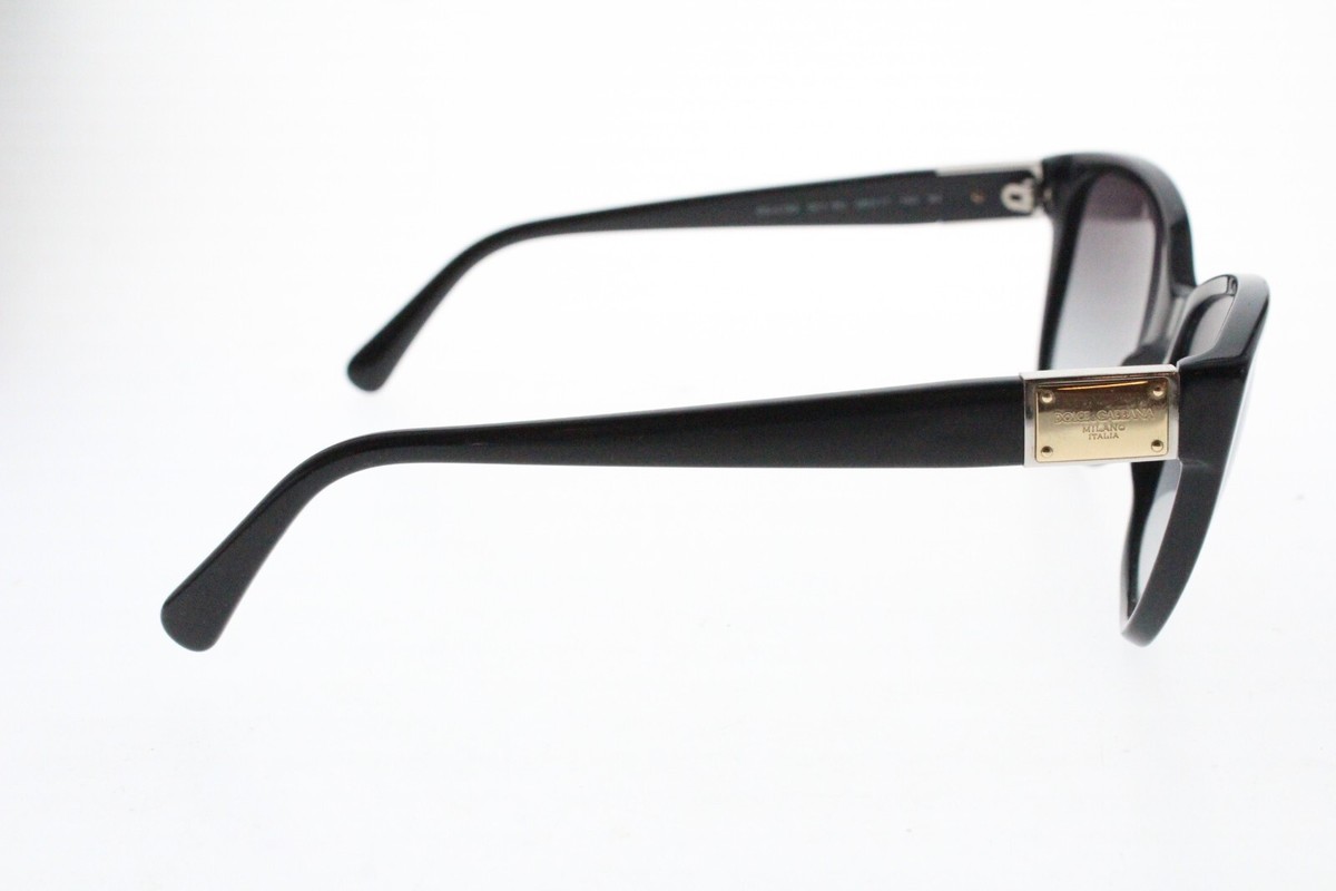 DOLCE & GABBANA DG4195 501/8G Black Grey 56/17-140 mm Gold 