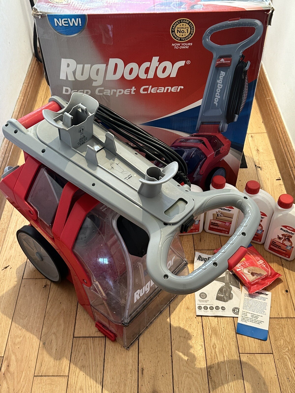 Rug Doctor Deep Suction Power Carpet Cleaner 93170, boxed and in Great