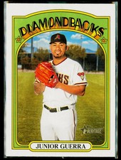 2021 Topps Heritage #445 - Junior Guerra - - Arizona Diamondbacks