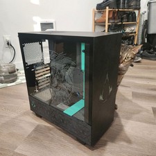 RARE NZXT CRFT Assassin  s Creed Valhalla CA-H510B-VL Gaming PC Case - Good Cond 