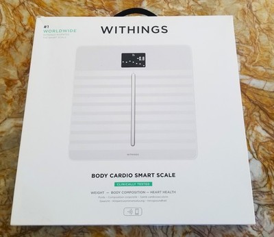 Withings Smart Body Cardio Wi-Fi Smart Scale Composition & Heart Rate +Box - EXC
