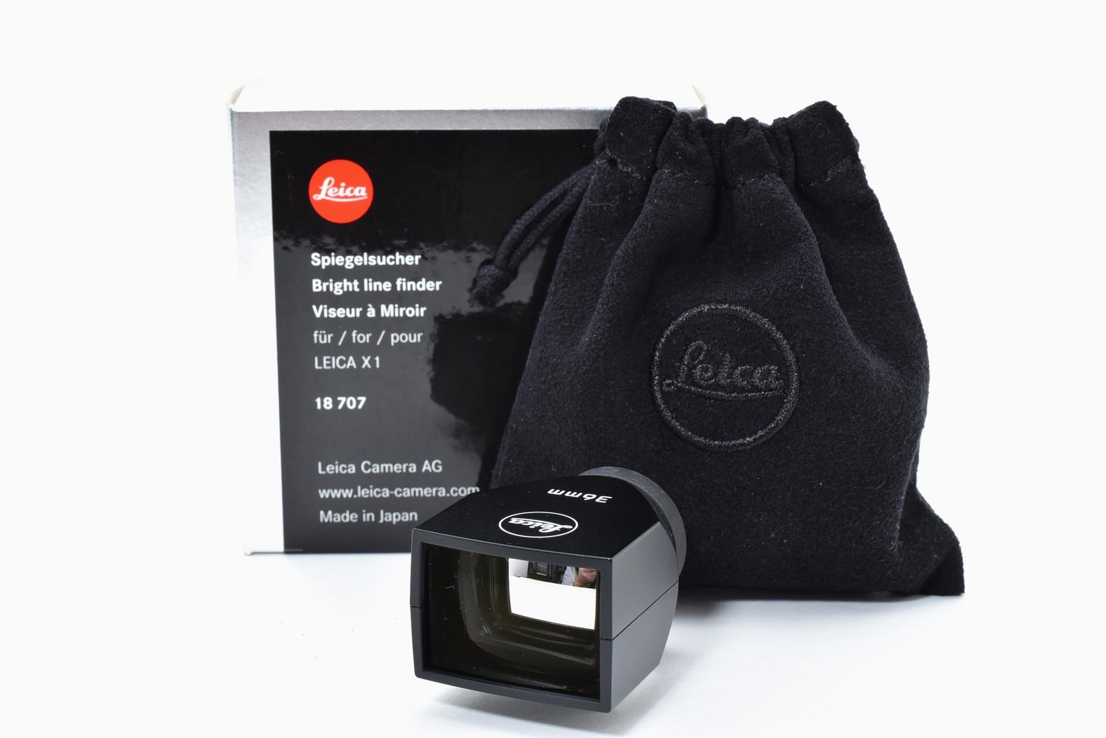 [Top MINT] Leica Bright Line View Finder 36mm X1 Veiwfinder 18707 From JAPAN