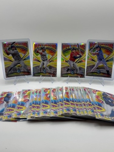 2025 Bowman Chrome Baseball Inserts -You Pick Melt Mashers-MAX VOLUME You Pick