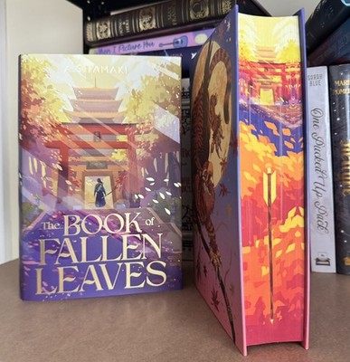 FairyLoot Exclusive Edition: The Book of Fallen Leaves by A. S. Tamaki  SIGNED 