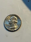1964  Washington Quarter Silver 25C US Coin 0.9 Fineness Uncertified