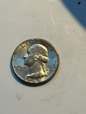 Pièce US 25C 1964 Washington Quarter argent 0,9 finesse non certifiée