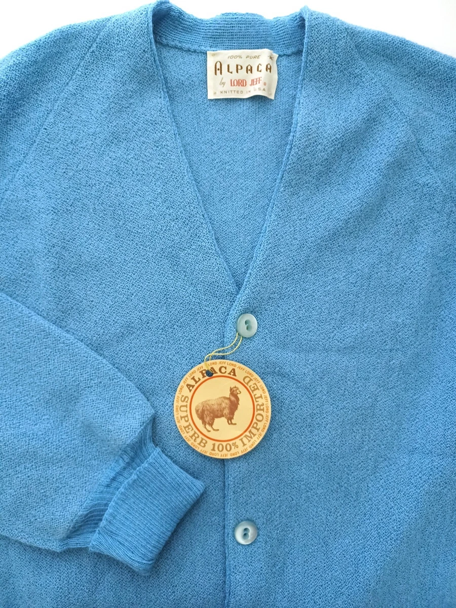 Vintage Alpaca Cardigan In Men's Sweaters for sale | eBay