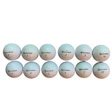 12 TaylorMade TP5/TP5x AAAA **Near Mint Condition** White Used Golf Balls