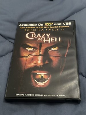 Crazy As Hell - DVD -SCREENER PROMO 2002 Mint Rated  R   Mega Rare