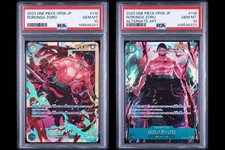 PSA 10 Roronoa Zoro SEC OP06-118 Wings of the Captain One Piece Card Game