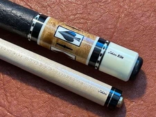 Schon Pool Cue Model Elite 2500-7. With Schon Shaft. Natural Gambler Cue.