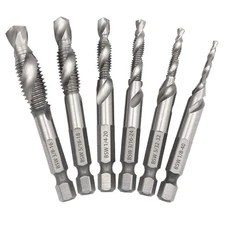 Drill Tap Combination Bit Set