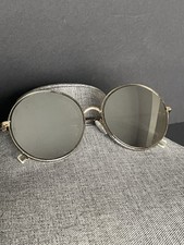 Open-Wire Gold Round Brown Lenses Sunglasses Sunnies Travel Coastal Career City