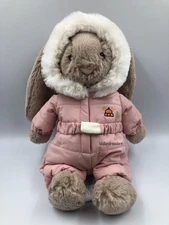 Jellycat Bashful Bunny 'Snow Suit'- Authentic New With Tag