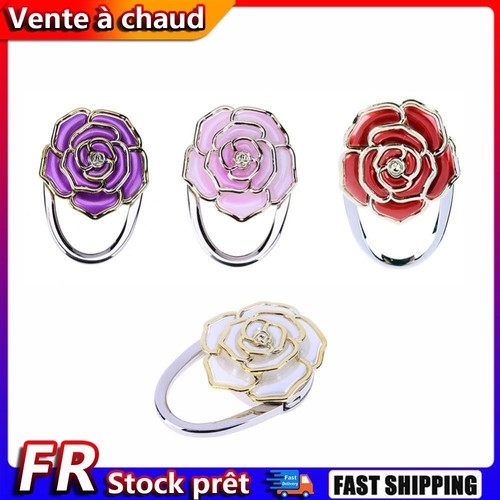 CINTRE,white--Crochet de cintre arqué pour sac à main, 1 pièce, support