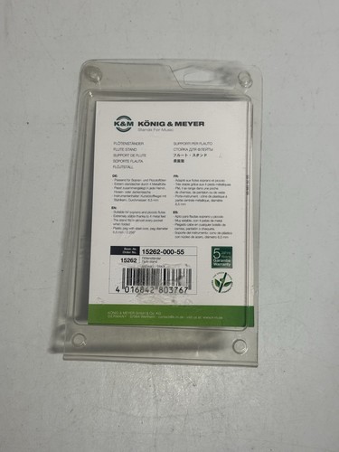 New K&M Konig and Meyer Flute / Piccolo Stand Model #15262 - Picture 2 of 2