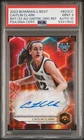2023 BOWMAN UNIVERSITY BEST BEST OF 2023 AUTOS CAITLIN CLARK 5/25 PSA 9 AUTO 10