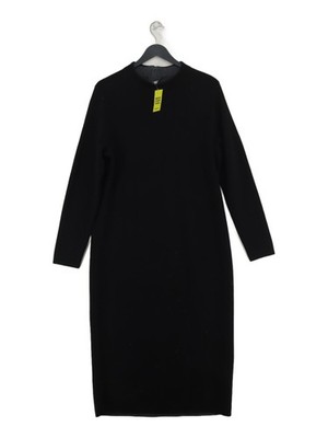 L.K. Bennett Pullover Midikleid M in schwarz