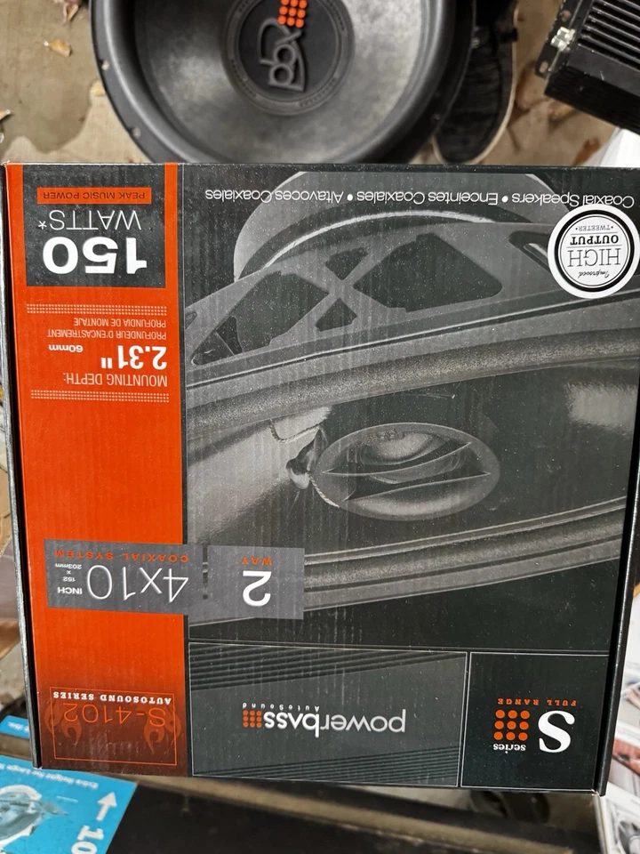 Powerbass S-4102 4x10" Full Range Speaker - Image 2 of 4