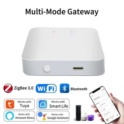 Tuya Smart Multi Mode Gateway ZigBee WiFi Bluetooth Hub Bridge Smart Home Contro
