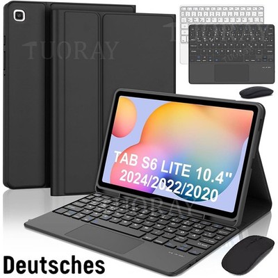 Touchpad Tastatur Hülle für Samsung Galaxy Tab S6 Lite 10,4'' P615 P613 P620 P625