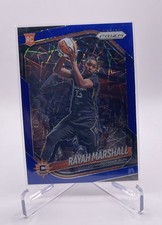 2025 Panini Prizm WNBA Blue Velocity Prizm #47 Rayah Marshall