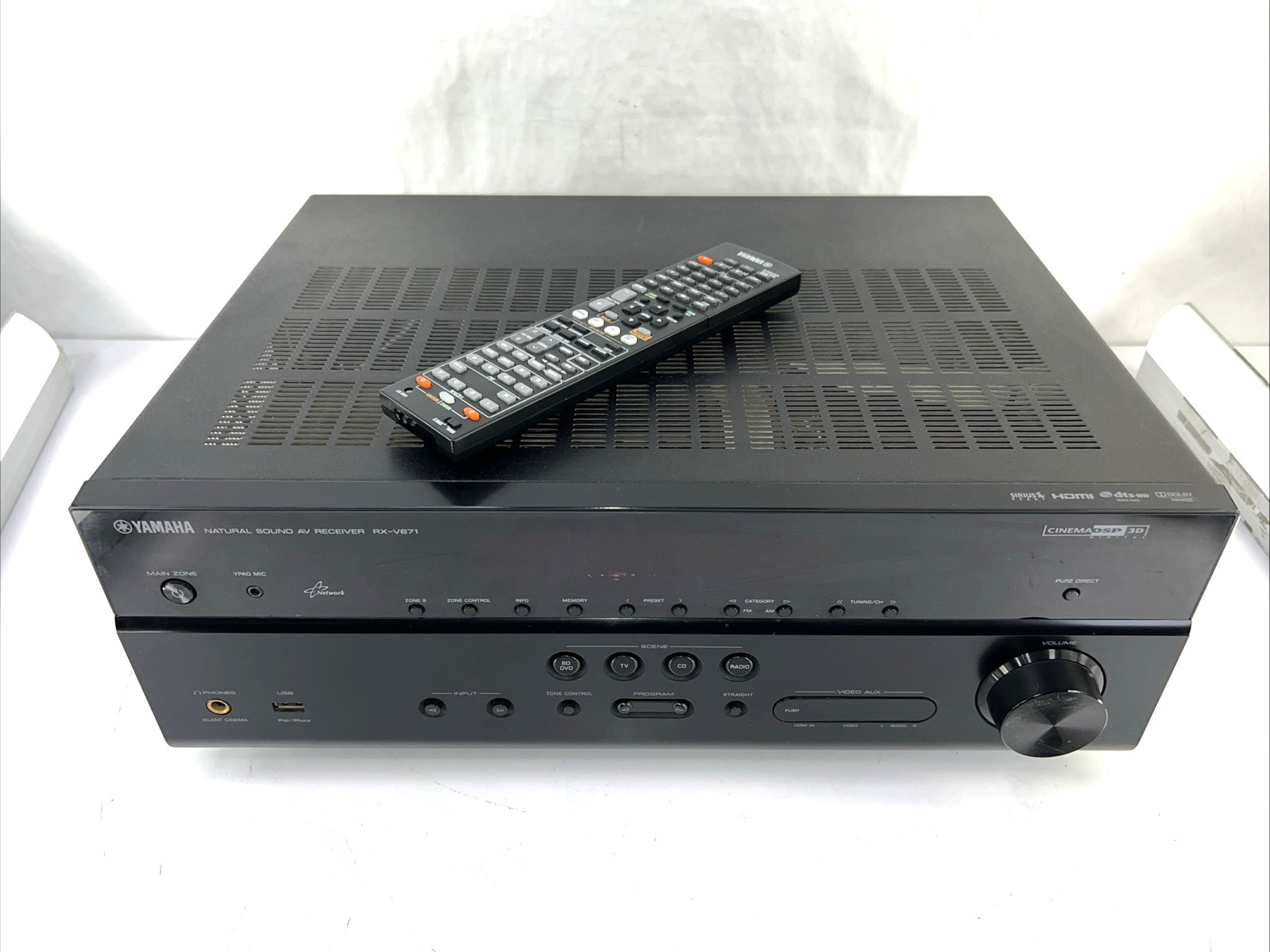 Yamaha RX-V671 7.1 Channel AV AM FM Receiver HDMI **TESTED S