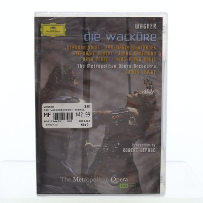 #ad #ad WAgner Die Walkure Metropolitan Opera Levine Kauffman New Sealed $34.95