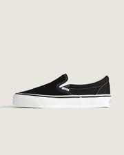 Vans Premium Slip-On VN000D5AY28 BLACK/WHITE Unisex US 4-12 Japan Exclusive NWT