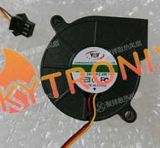 1 PCS  YOY Fan QIHDA 15H  DC24V 2.4W 5015 5cm 3 wire Blower Cooling fan