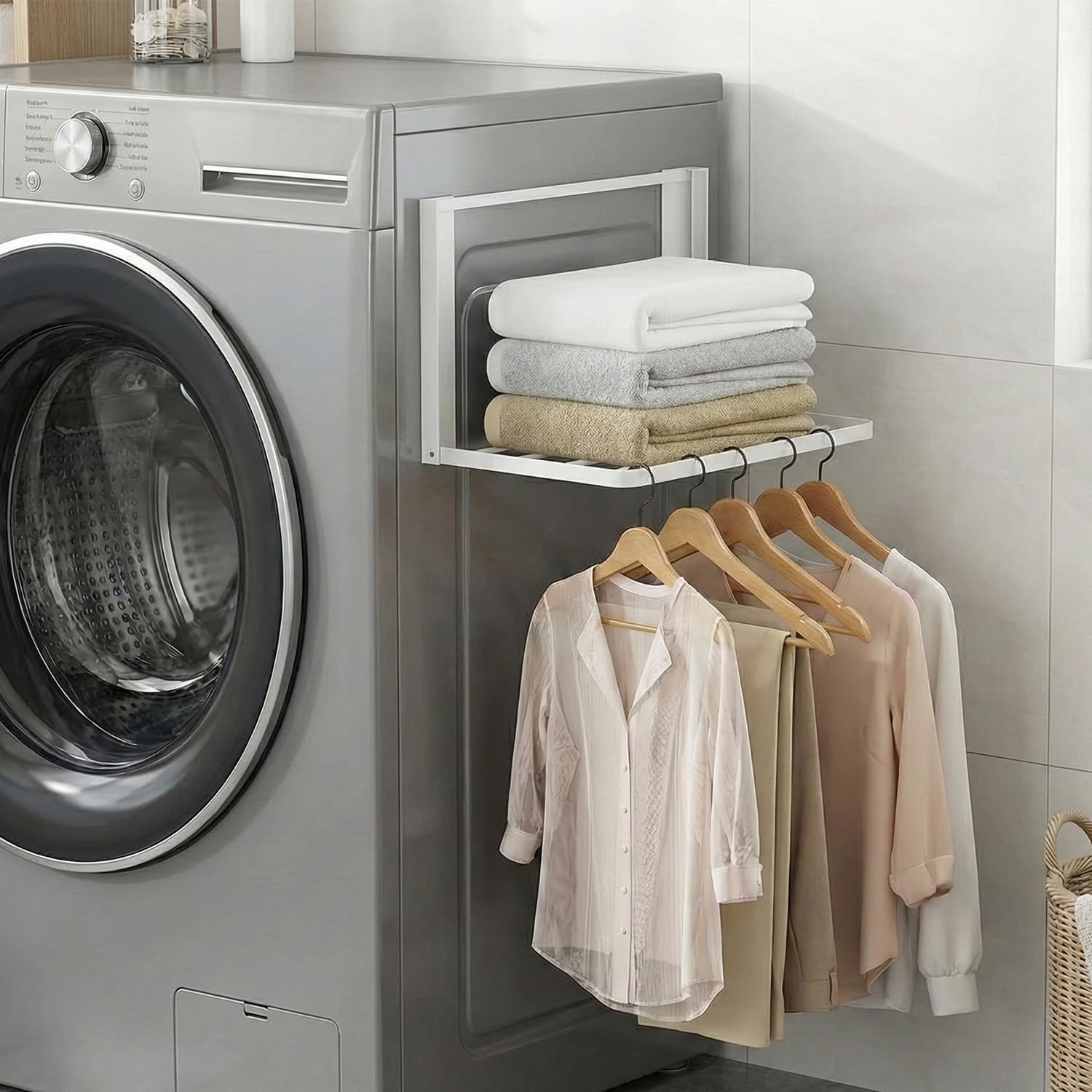 Étagère magnétique pour machine à laver et cuisine design épuré - 3