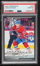 2024-25 Upper Deck Series 1 Young Guns Lane Hutson #229 PSA 10 GEM MT i9x