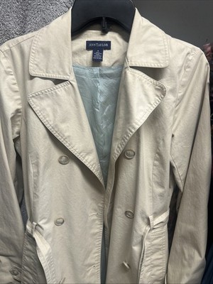 Ann Taylor Loft Size 4  Trench Coat