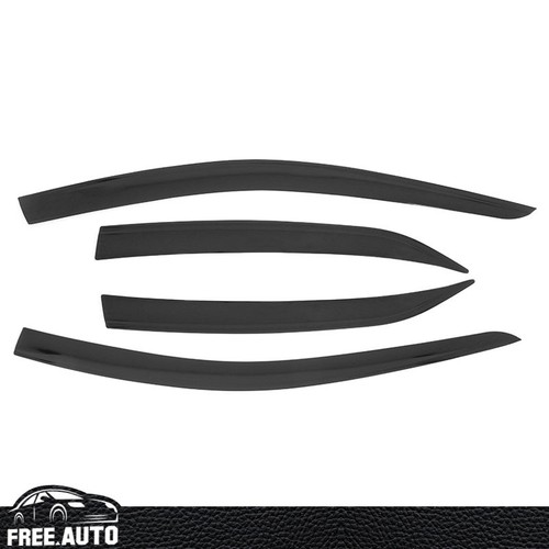 4-Piece Acrylic Window Visor Set For 2018-2024 Toyota Camry - Smoke Tint, No Drill Needed