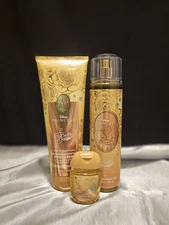 Bath & Body Works Belle Disney Princess Mist, Body Cream, and Sanitizer Trio