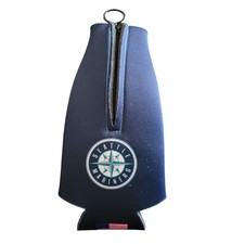 WinCraft Bottle Hugger Seattle Mariners OS Teal Navy New MLB Neoprene Zipper