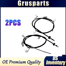 Left & Right Set Parking Cable Brake For 11-16 Hyundai Elantra Sedan 597704V300