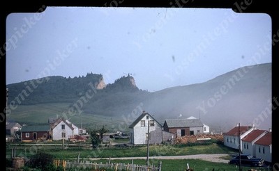 Sl17   Original  Slide   1950 s RK Gaspe Peninsula Three Sisters Mountain 140a