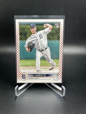 2022 Topps Update Series - Joey Wentz #US295 Independence Day /76 (RC)