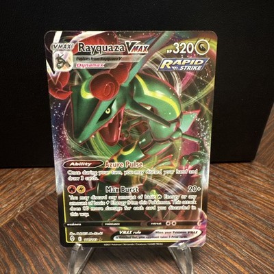 Rayquaza VMAX 111/203 Holo VMAX Rare Evolving Skies Pokemon NM
