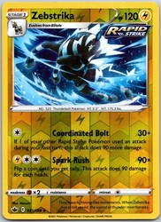 Zebstrika 051/198 Chilling Reign Reverse Holo Rare