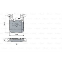 BremsbeläGe BremsklöTze RüCkseite FüR BMW 1Er F20 118I 116I 3Er Touring F31