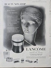 1956 Lancome Nutrix From France to America Vintage cosmetics ad